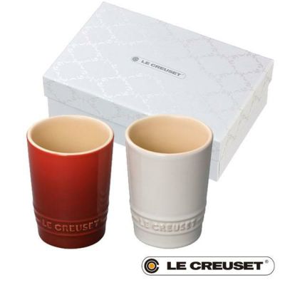 LE CREUSET ルクルーゼ ペアショートタンブラー フリーカップ 4脚