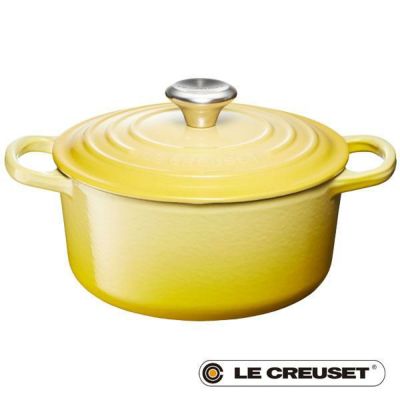 ル クルーゼ Le Creuset ココット ロンド シグニチャー ココットロンド ホーロー鍋 22cm ソレイユ Cocotte Ronde 生活雑貨