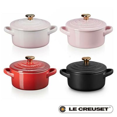 ル クルーゼ ルクルーゼ ミニ ココット ゴールドハートツマミ 21 バレンタイン Stoneware Le Creuset Lecsto Br0 ギフト袋対象 ギフトbox対象 熨斗対象 生活雑貨 公式 家具 インテリア雑貨の通販